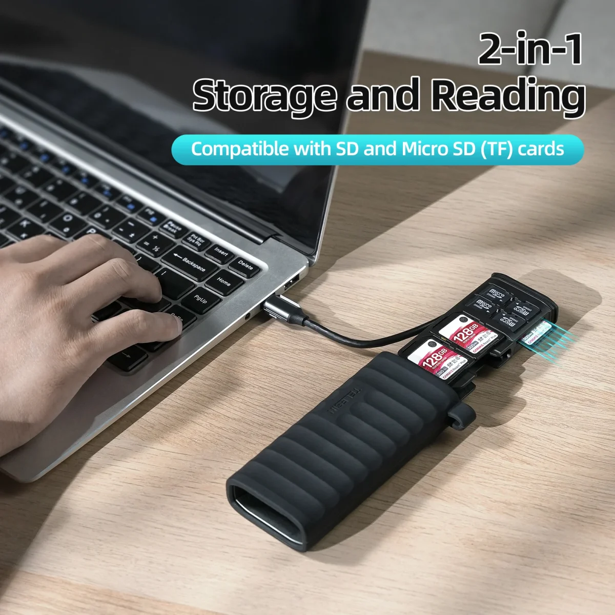 TELESIN Multifunctional card reader S6-MCR-01 - Image 3