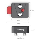 SmallRig mini V-Lock Mount Plate MD2801B - Image 3