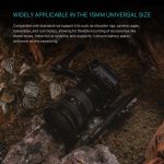 Tilta 15mm Carbon Fiber Rod Set (5.9", Pair) TA-15RS-15-CF - Image 6