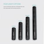 Tilta 15mm Carbon Fiber Rod Set (5.9", Pair) TA-15RS-15-CF - Image 3