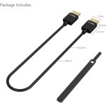 SmallRig 4K Ultra-Slim HDMI Cable (13.8") 2956B - Image 5