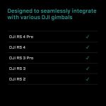 Tilta Power Passthrough Plate Kit for DJI RS 4 (V-Mount) TGA-PPK3-V - Image 6