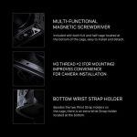 Tilta Lightweight Camera Cage Kit for Canon R5 Mark II (Black) TA-T68-B-B - Image 6