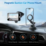 TELESIN Magnetic Suction Car Phone Mount P3-SUS-02 - Image 2
