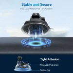 TELESIN Magnetic Suction Car Phone Mount P3-SUS-02 - Image 7