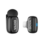 BOYA Mini-16 Tiny Wireless Microphone System With Lightning Connector For iOS Devices (2.4 GHz, Black) - Image 9