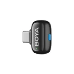 BOYA Mini-17 Tiny Wireless Microphone System With USB-C Connector For Android/iOS Devices (2.4 GHz, Black) - Image 9