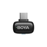 BOYA Mini-17 Tiny Wireless Microphone System With USB-C Connector For Android/iOS Devices (2.4 GHz, Black) - Image 10