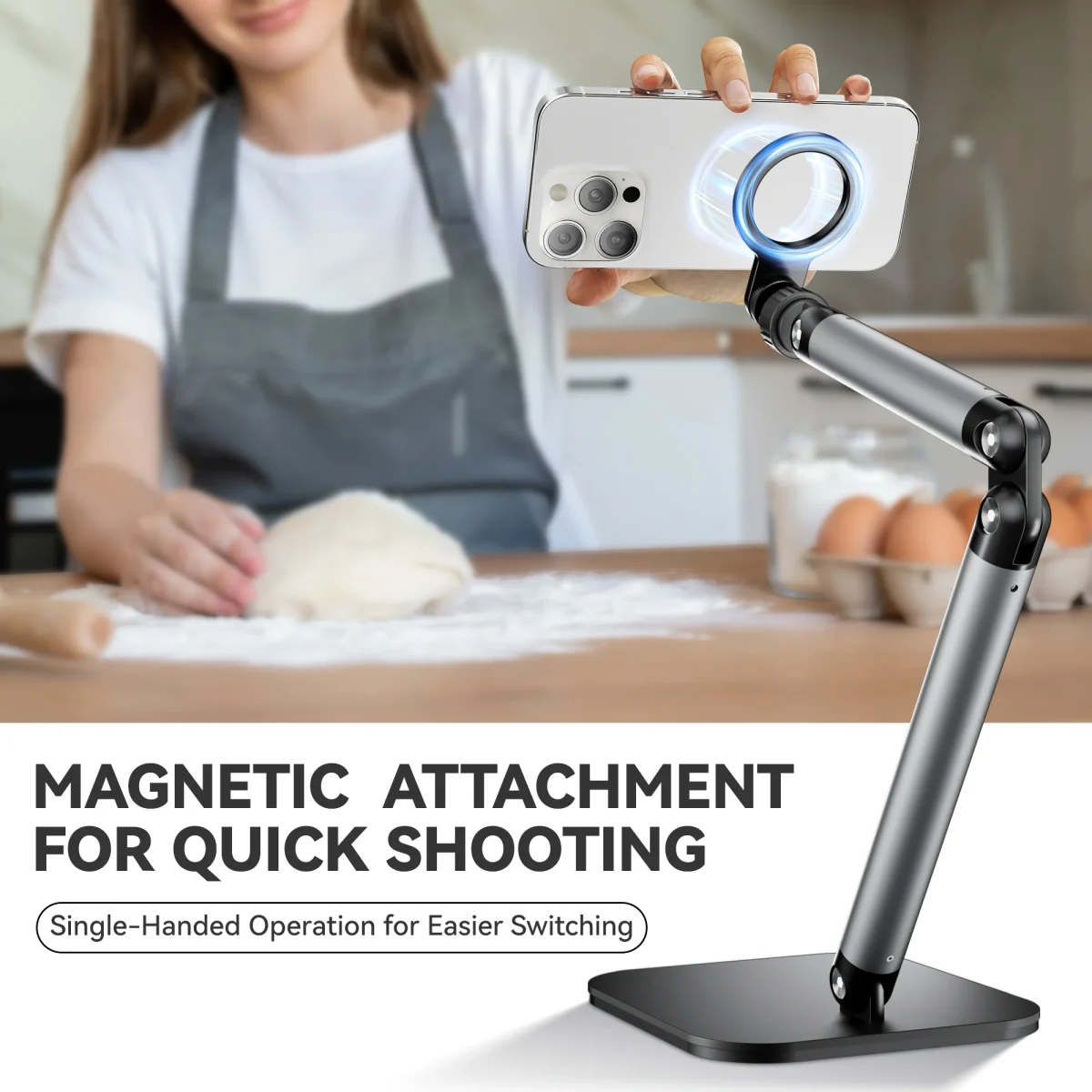 T2 TELESIN Magnetic Desktop Phone Stand P3-DS-01 - Image 2