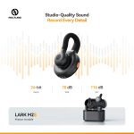 Hollyland LARK M2S Combo 2-Person Wireless Microphone System for Cameras and Mobile Devices (2.4 GHz, Space Gray) - Image 16