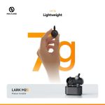 Hollyland LARK M2S Combo 2-Person Wireless Microphone System for Cameras and Mobile Devices (2.4 GHz, Space Gray) - Image 15