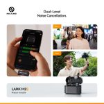 Hollyland LARK M2S Combo 2-Person Wireless Microphone System for Cameras and Mobile Devices (2.4 GHz, Space Gray) - Image 13