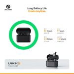 Hollyland LARK M2S Combo 2-Person Wireless Microphone System for Cameras and Mobile Devices (2.4 GHz, Space Gray) - Image 10