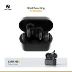 Hollyland LARK M2S Combo 2-Person Wireless Microphone System for Cameras and Mobile Devices (2.4 GHz, Space Gray) - Image 9