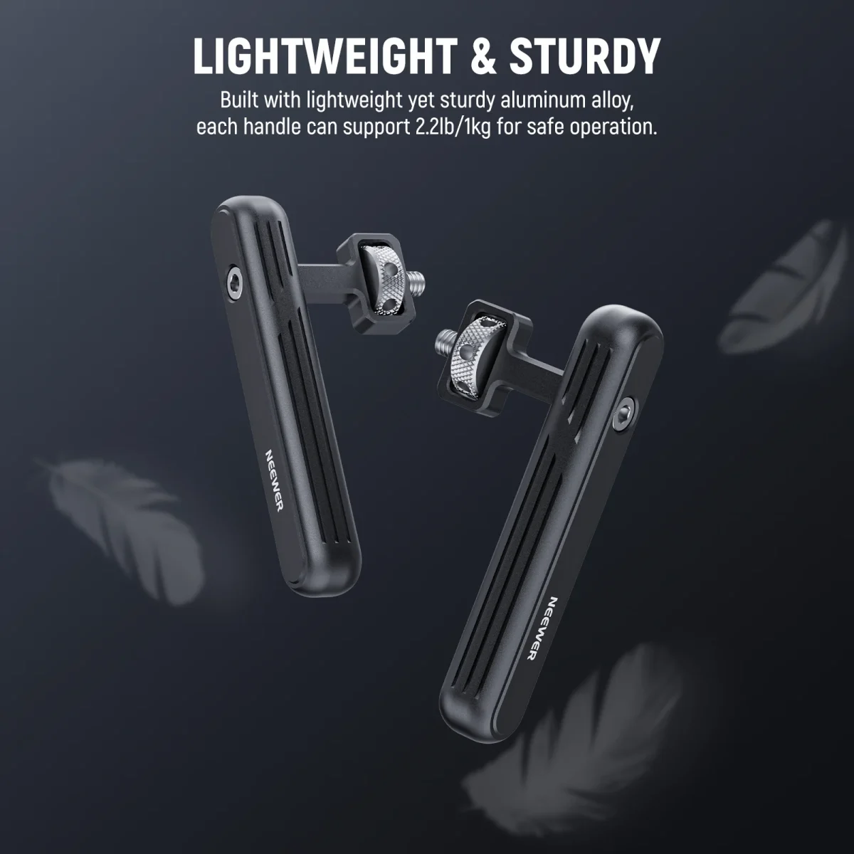 Neewer Mini Rotatable Dual Handle For Smartphone Video Rig - Image 3