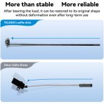 TELESIN 9.8' Carbon Fiber Selfie Stick GP-MNP-300-3 - Image 9