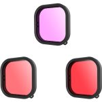 TELESIN Underwater Housing & Lens Filter Kit for GoPro (Purple, Red & Magenta) GP-WTP-904 - Image 21