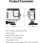 TELESIN Underwater Housing & Lens Filter Kit for GoPro (Purple, Red & Magenta) GP-WTP-904 - Image 2