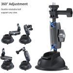 TELESIN Suction Cup Camera Mount with 3-Prong Mount TE-SUC-010 - Image 39
