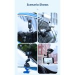 TELESIN Suction Cup Camera Mount with 3-Prong Mount TE-SUC-010 - Image 4