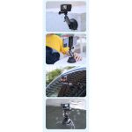 TELESIN Suction Cup Camera Mount with 3-Prong Mount TE-SUC-010 - Image 3