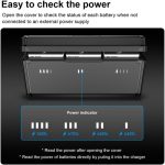 TELESIN Pocket-Size 3-Slot Charger Box & 2 Stamina Batteries Kit for GoPro HERO12/11/10/9 S0-ECB-01-TGP - Image 9