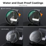 K&F Concept Nano-X Variable ND Filter 77mm, 1 to 9-Stop (KF01.1465) - Image 6