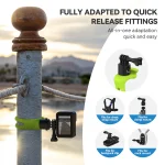 TELESIN Quick Release Elastic Small Q Handlebar Mount TLQ-006 - Image 6