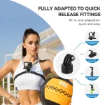 TELESIN Quick Release Neck Mount for Action Cameras (2.0) S2-HNB-004 - Image 7