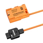 ZGCINE D-Tap to LPE6 for Canon Dummy Battery Cable braided wire (DT-LPE6) - Image 7