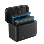 TELESIN Dual Slot with LED indicator light Battery Storage Charging Box For Insta360 X4(No batteries included) S0-BCG-07-TIS - Image 6