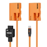 ZGCINE D-Tap to LPE6 for Canon Dummy Battery Cable braided wire (DT-LPE6) - Image 5