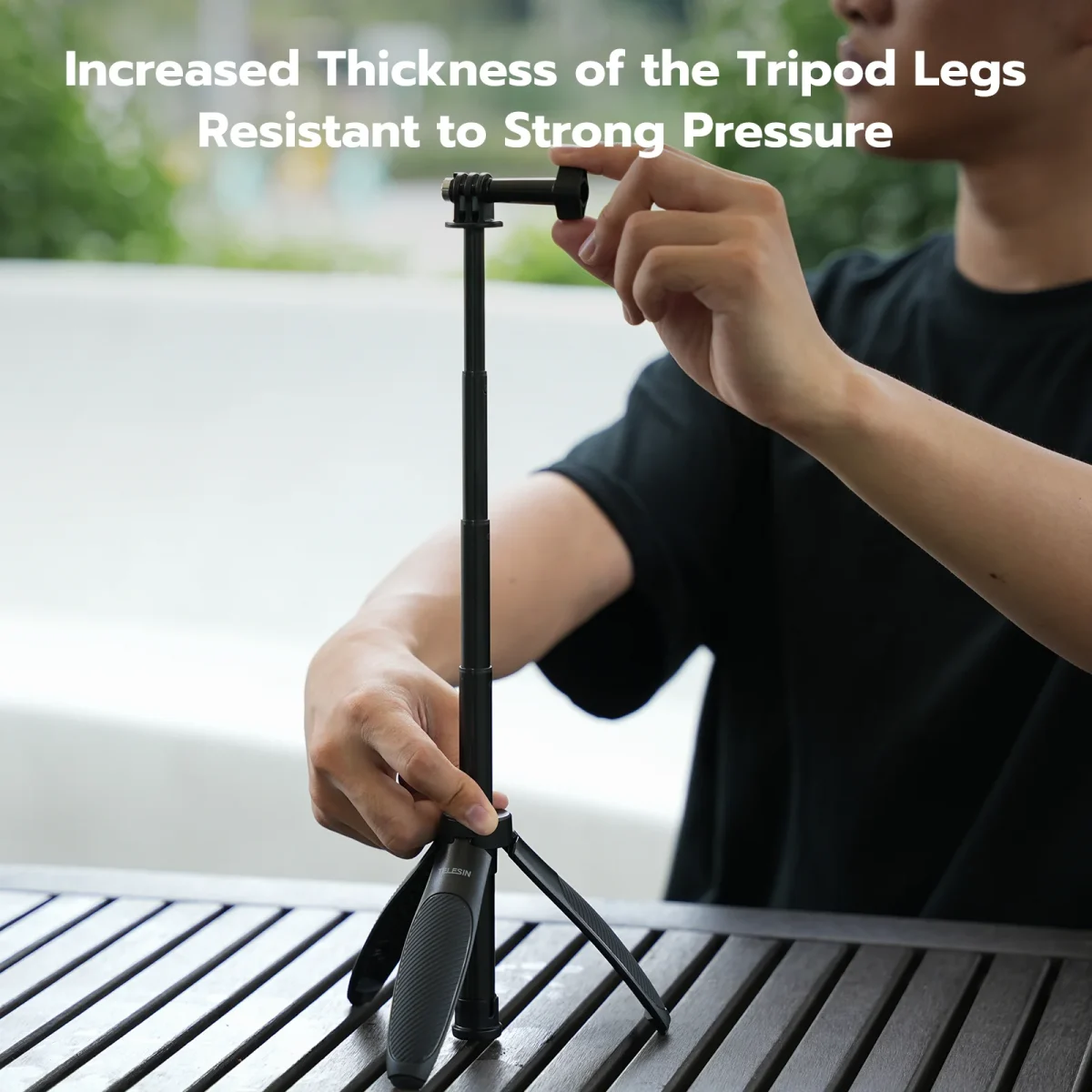 TELESIN Mini Selfie Stick 2.0 S1-MNP-01 - Image 3