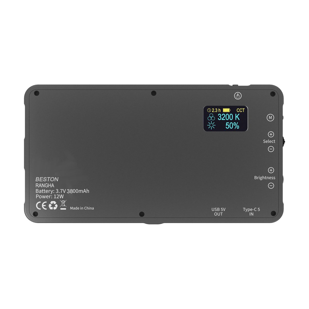 Beston RGB Video Light  SLA005R LedLight - Image 3