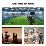 K&F Concept Professional Video Tripod with Fluid Head VA3+BV10 (KF09.147V1) - Image 2