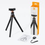 K&F Concept 2-in-1 Cellphone Stand Flexible Tripod MS-01 (KF09.129) - Image 8