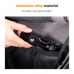 K&F Concept Metal Phone Tripod Mount,Universal Smartphone Stand with 2 Cold Shoe Mount, Adjustable Cellphone Holder for Horizontal and Vertical Shooting, Compatible with iPhone/Samsung and All Phones (KF31.094) - Image 7