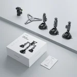 TELESIN Triple Suction Cup Camera Mount TE-TSB-001 - Image 2