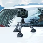 TELESIN Triple Suction Cup Camera Mount TE-TSB-001 - Image 8