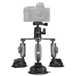 TELESIN Triple Suction Cup Camera Mount TE-TSB-001