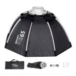 Triopo Quick Setup Octagon Softbox K365cm + Honeycomb Grid with Detachable Bowens Mount, Reflective Silver Interior for Studio Photography