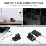 K&F Concept Canon LP-E17 Battery kit – 2 Batteries and Dual Charger (KF28.0014) - Image 7