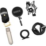 RODE NT1 5th Generation Large-Diaphragm Cardioid Condenser XLR/USB Microphone (Black) - Image 12