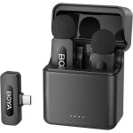 BOYA BY-V30 2-Person Wireless Microphone System with USB-C Connector for Mobile Devices (2.4 GHz)