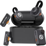 Hollyland Lark M2S Ultimate Combo 2‑Person Wireless Microphone System (Space Gray)