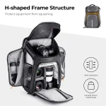 K&F Concept Camera Backpack for Professionals Photographers (kf13.105) - Image 7