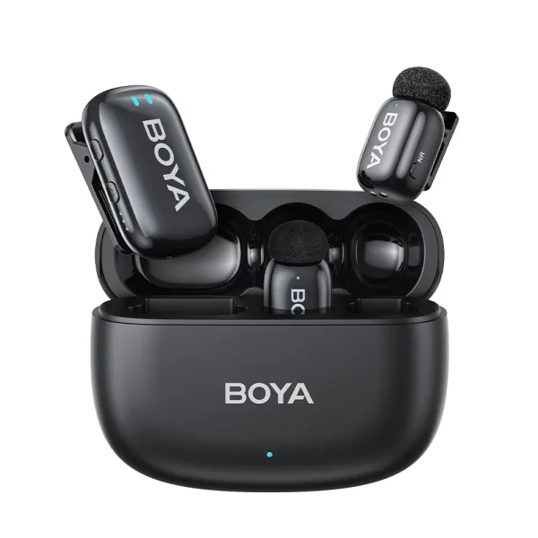 BOYA Mini-18 Tiny Wireless Microphone System 2-Person With 3.5mm For Cameras