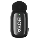 BOYA Mini-14 Tiny Wireless Microphone System 2-Person With USB-C Connector For Android/iOS Devices (2.4 GHz, Black) - Image 6