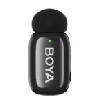 BOYA Mini-15 Tiny Wireless Microphone System 2-Person With Lightning Connector For iOS Devices (2.4 GHz, Black) - Image 11