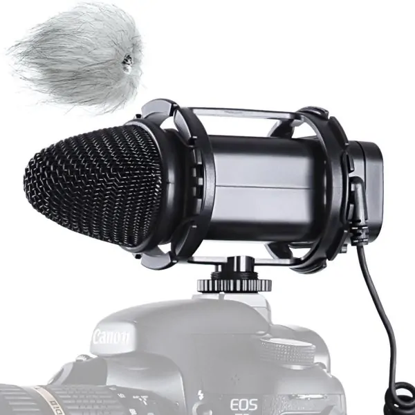 Boya BY-V02 Stereo Microphone for Camera